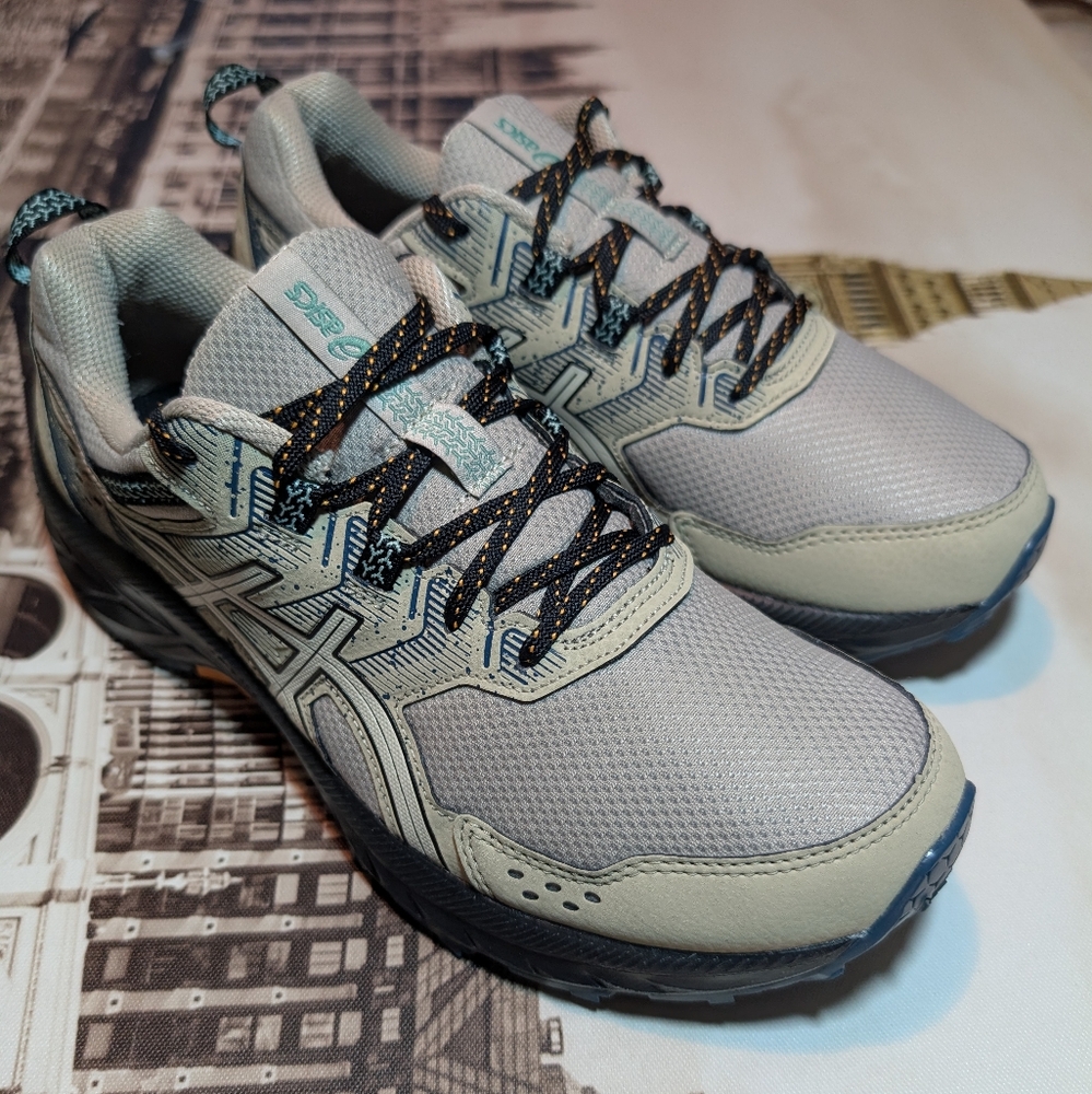 Asics -Ge-venture 9 Feather-grey Running Shoes #F120723 Men's Size 8 No Box